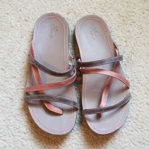 Chaco strappy flat sandals